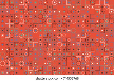 Beautiful geometric pattern design 