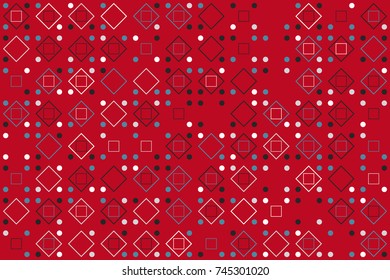 Beautiful geometric pattern design 