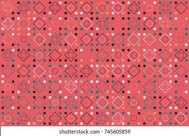 Beautiful geometric pattern design 
