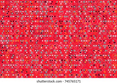 Beautiful geometric pattern design 