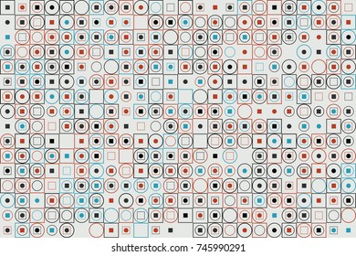 Beautiful geometric pattern design 