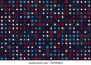 Beautiful geometric pattern design 