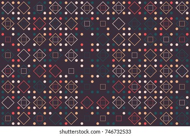 Beautiful geometric pattern design 
