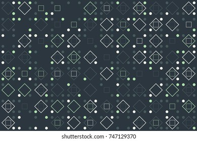 Beautiful geometric pattern design 