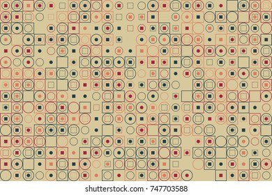 Beautiful geometric pattern design 