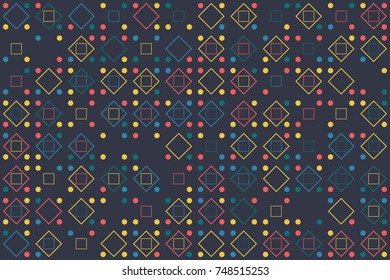 Beautiful geometric pattern design 