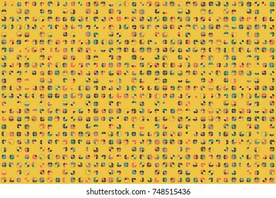 Beautiful geometric pattern design 