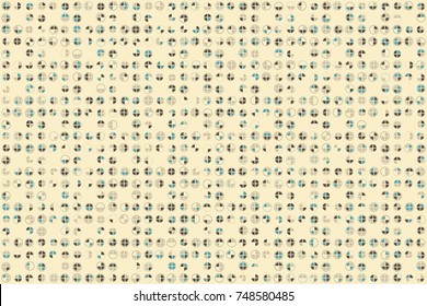 Beautiful geometric pattern design 