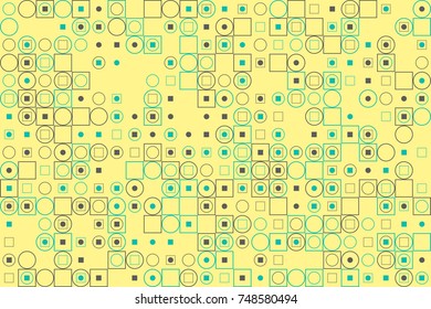 Beautiful geometric pattern design 