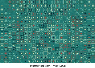 Beautiful geometric pattern design 