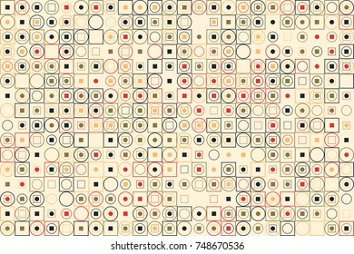 Beautiful geometric pattern design 