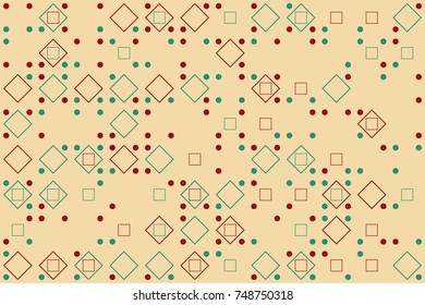 Beautiful geometric pattern design 