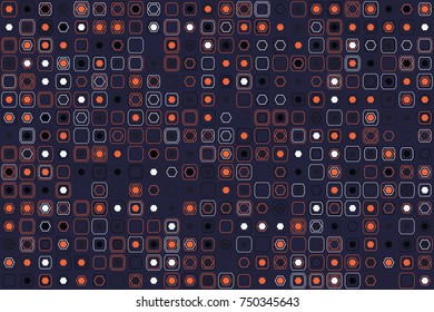 Beautiful geometric pattern design 