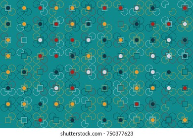 Beautiful geometric pattern design 