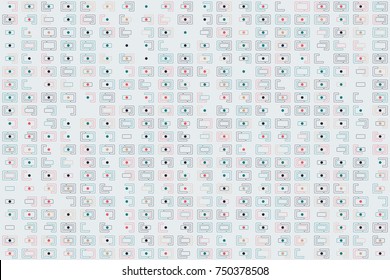 Beautiful geometric pattern design 