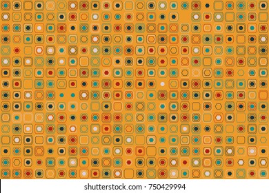 Beautiful geometric pattern design 