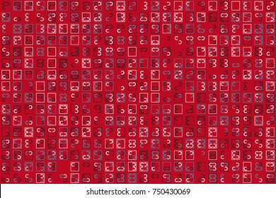 Beautiful geometric pattern design 