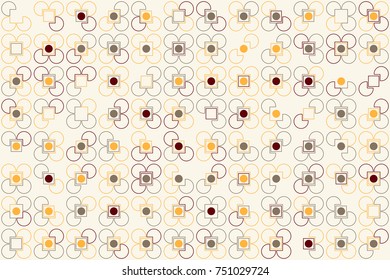 Beautiful geometric pattern design 