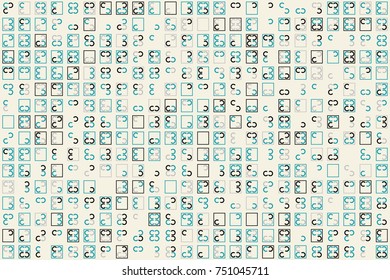 Beautiful geometric pattern design 