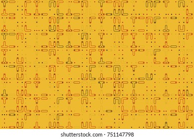 Beautiful geometric pattern design 