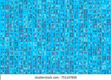 Beautiful geometric pattern design 