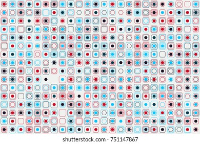 Beautiful geometric pattern design 