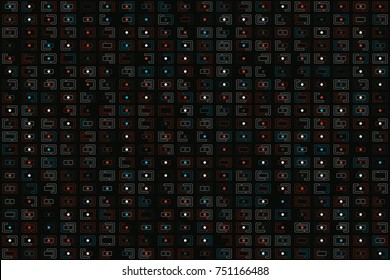 Beautiful geometric pattern design 