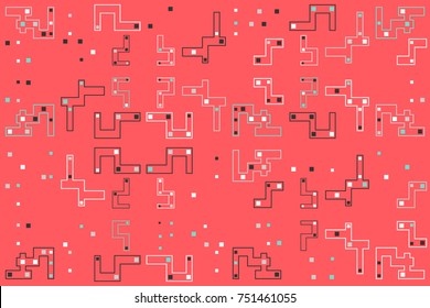 Beautiful geometric pattern design 