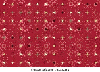 Beautiful geometric pattern design 
