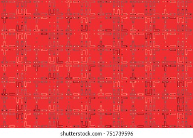 Beautiful geometric pattern design 