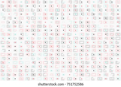 Beautiful geometric pattern design 