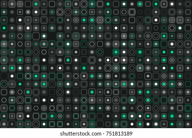 Beautiful geometric pattern design 