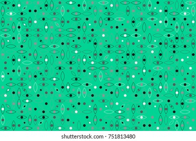 Beautiful geometric pattern design 