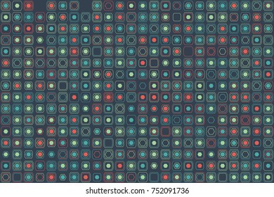 Beautiful geometric pattern design 