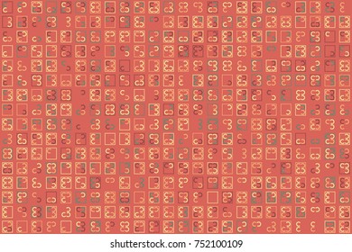 Beautiful geometric pattern design 