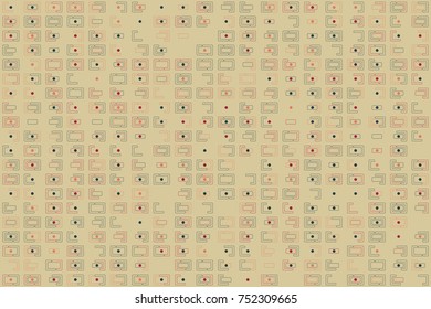 Beautiful geometric pattern design 
