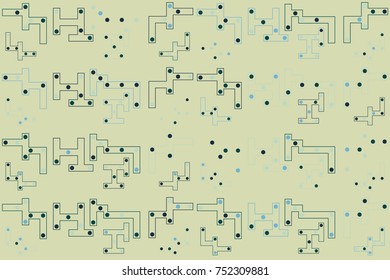 Beautiful geometric pattern design 
