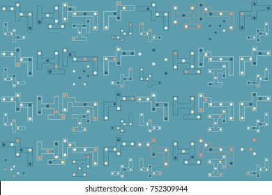 Beautiful geometric pattern design 
