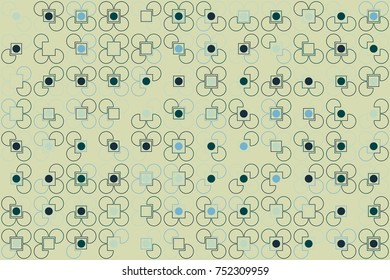 Beautiful geometric pattern design 
