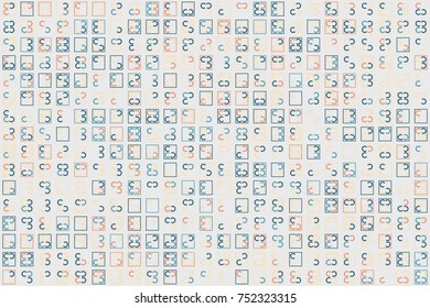 Beautiful geometric pattern design 

