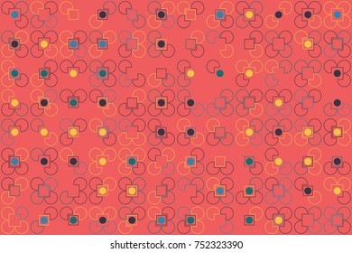 Beautiful geometric pattern design 
