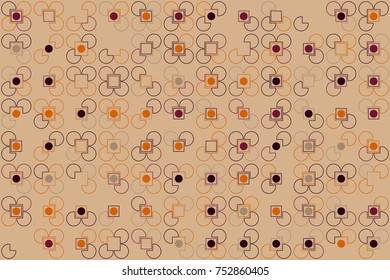 Beautiful geometric pattern design 

