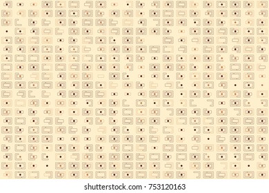 Beautiful geometric pattern design 