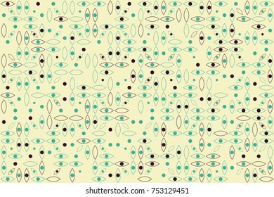 Beautiful geometric pattern design 