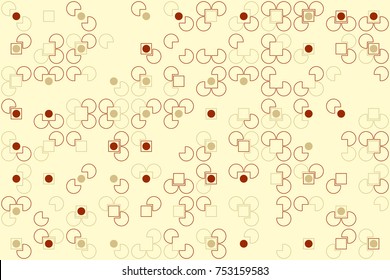 Beautiful geometric pattern design 