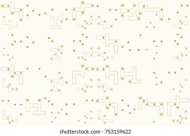 Beautiful geometric pattern design 