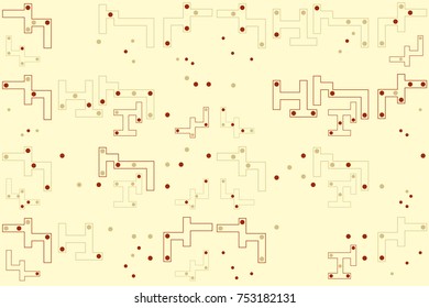 Beautiful geometric pattern design 