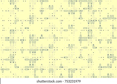 Beautiful geometric pattern design 