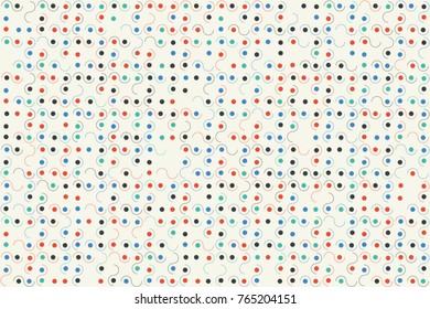 Beautiful geometric pattern design 