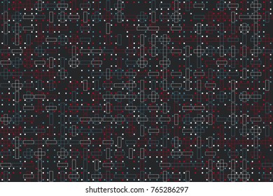 Beautiful geometric pattern design 
